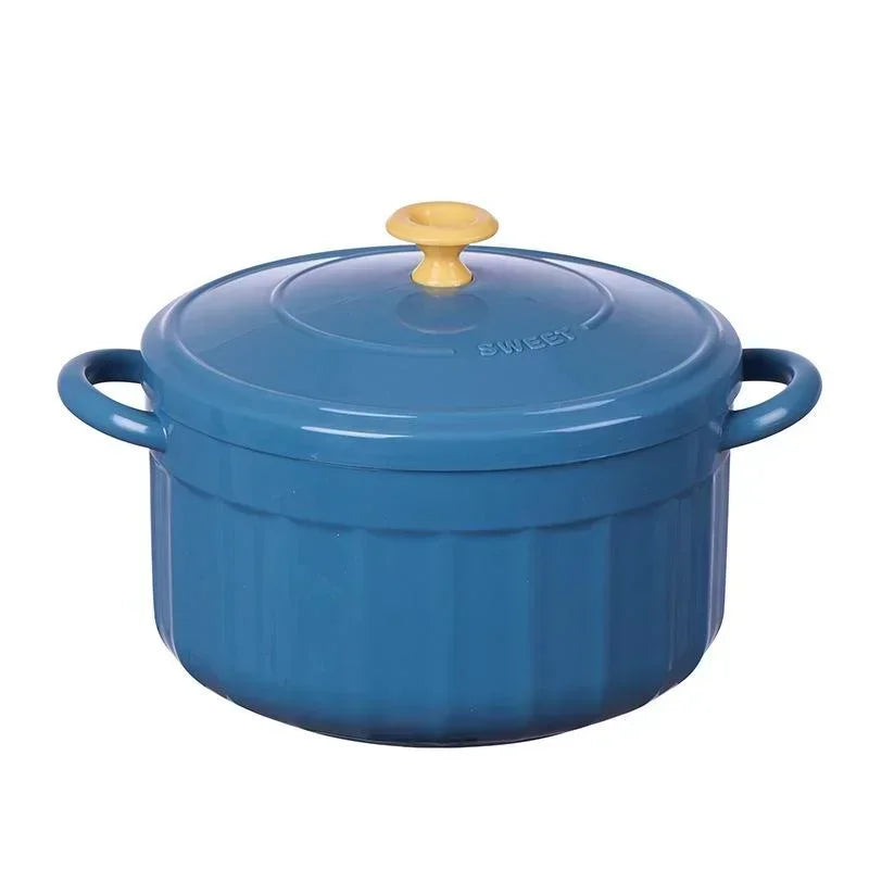 Insulated Stainless Steel Noodle Bowl 850ml – Portable Lunch Box Insulated Lunch Bowl Axl Blue