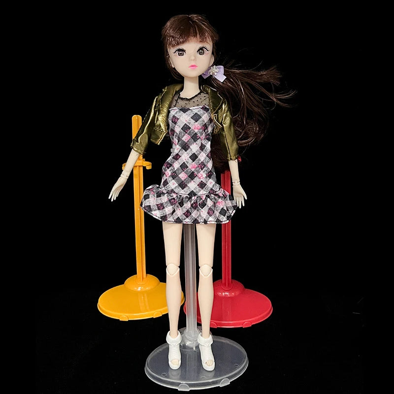 2PCS Clear Doll Display Stand – 1/6 Figure & Toy Holder Doll Display Stand Axl
