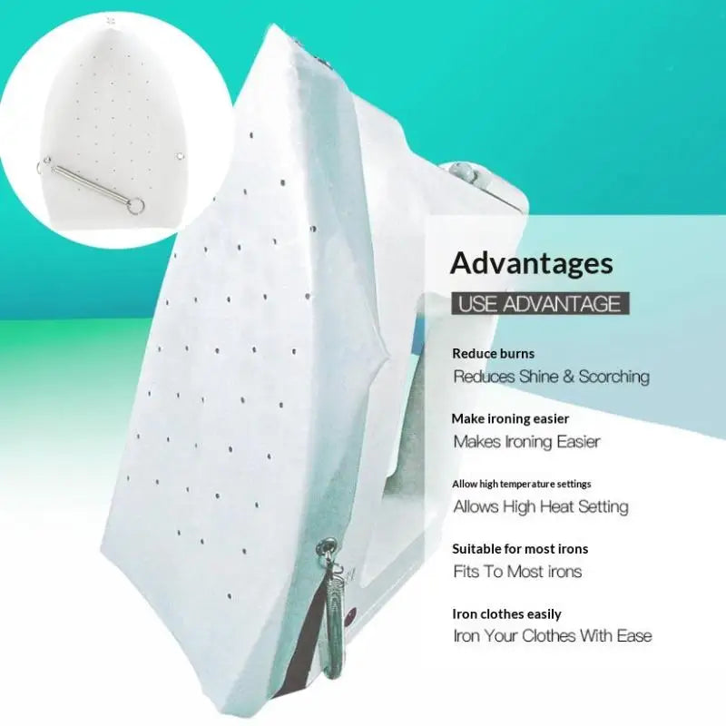 Teflon Iron Sole Protector Cover – Universal Non-Stick Iron Shoe Iron Sole Protector Axl