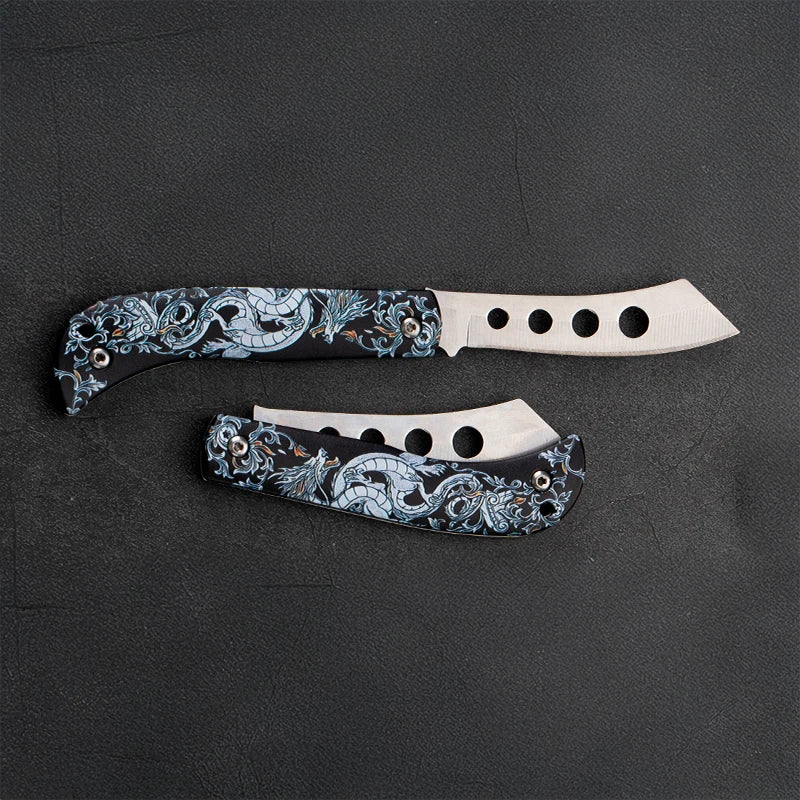 Mini Folding Pocket Knife – Stainless Steel EDC Camping Tool Folding Pocket Knife Axl 1pc knife BB10