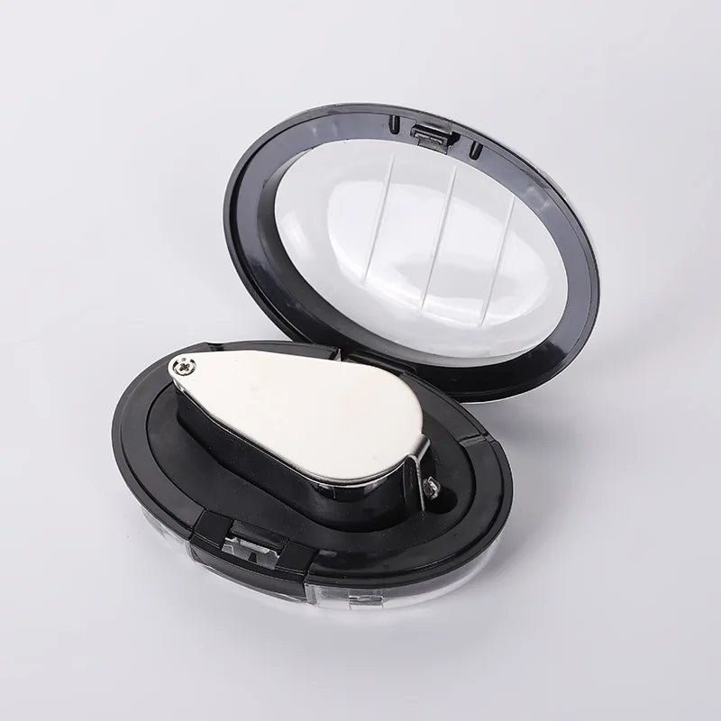 40X Folding Magnifier with LED – Jewelry & Banknote Loupe Magnifier Loupe Axl