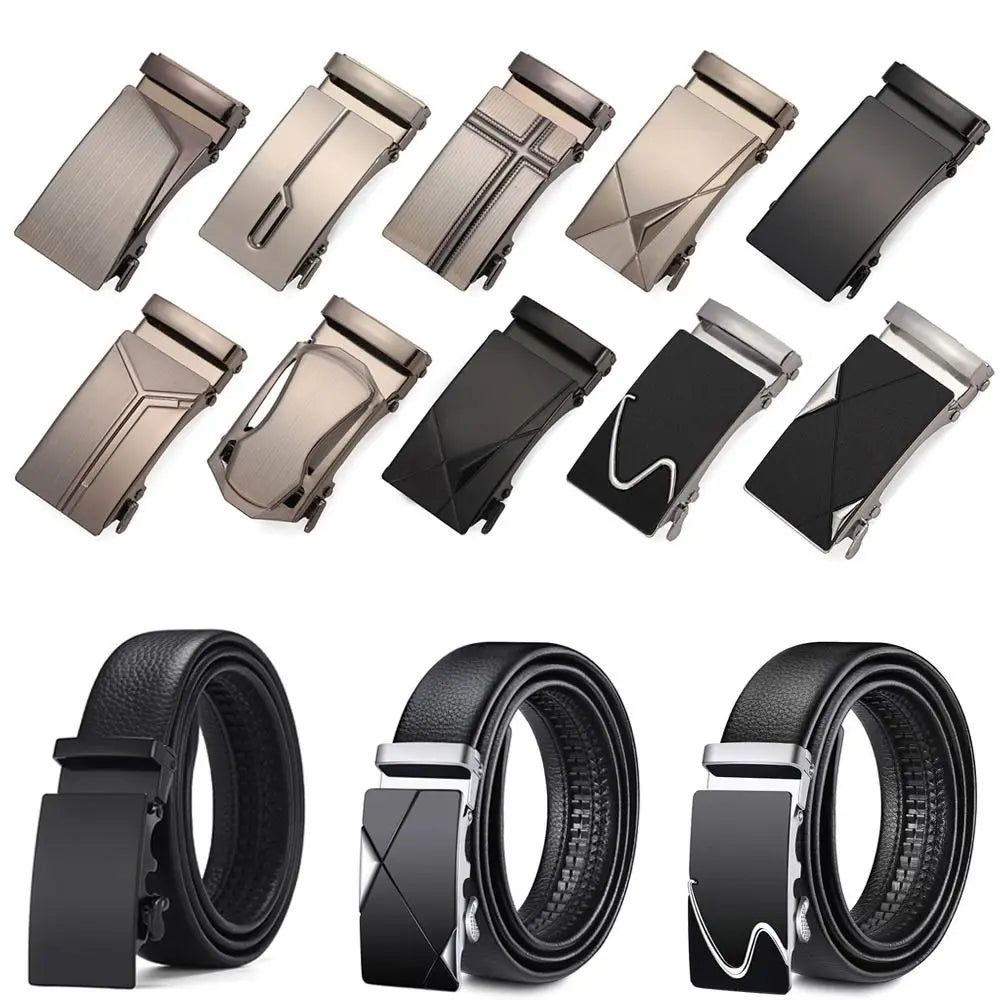 Automatic Iron Belt Buckle – DIY Men's Replacement Buckle Belt Buckle Axl
