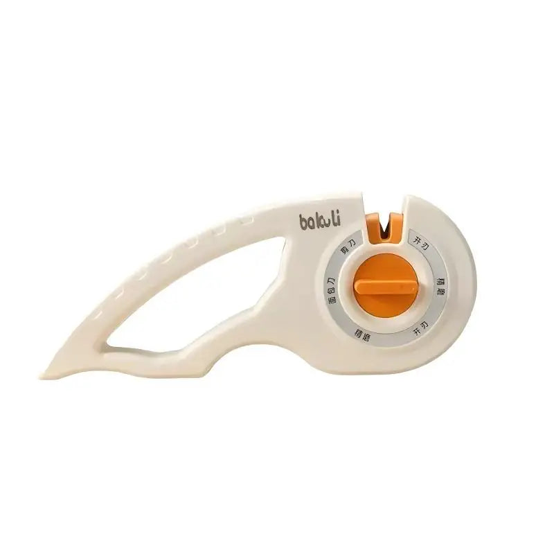 PLYS 6-Mode Knife & Scissor Sharpener | Non-Slip Kitchen Tool Knife Sharpener Axl M Orange