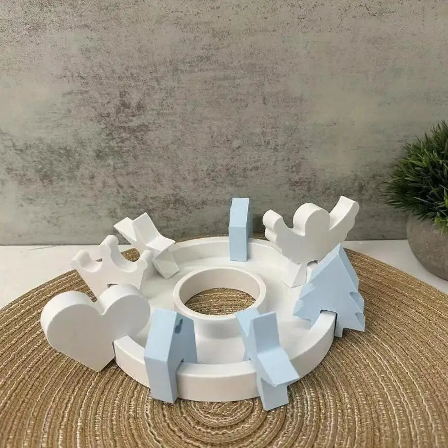 Angel House Silicone Mold – DIY Concrete & Gypsum Casting Silicone Craft Mould Axl