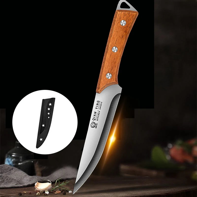 Professional Stainless Steel Boning Knife – High-Hardness Kitchen Boning Knife Axl 1pcs B