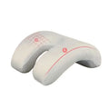 Memory Foam U-Shaped Travel Neck Pillow – Slow Rebound Travel Neck Pillow Axl white