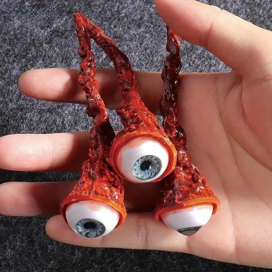 Realistic Bloody Eyeball Prop – Halloween Spooky Decor Halloween Prop Axl