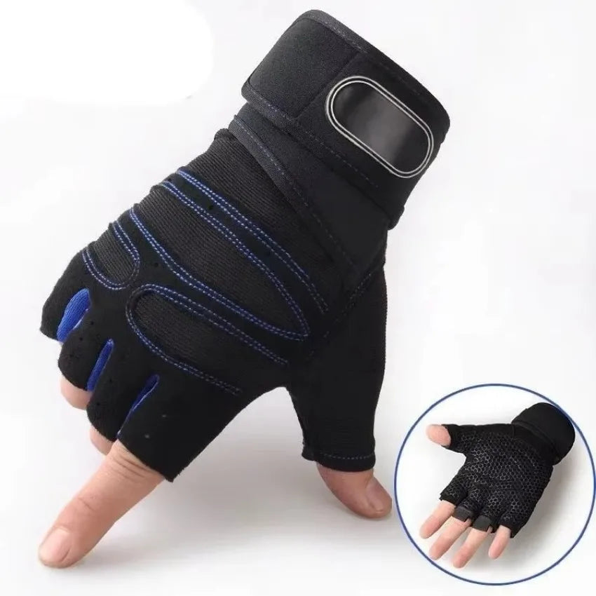 Half-Finger Gym Gloves – Weight Lifting & Workout Gloves Fitness Gloves Axl