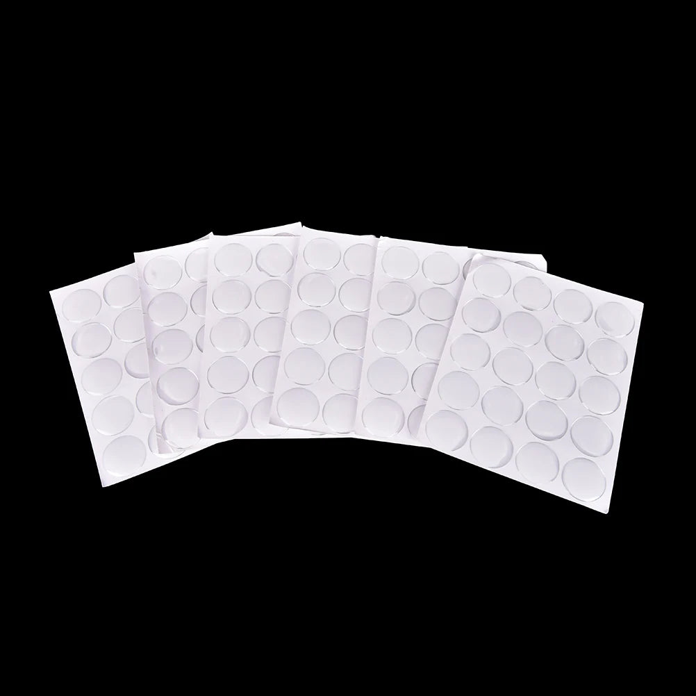 100PCS 1" Round Clear Epoxy Dome Stickers – 3D Bottle Cap Circles Epoxy Dome Stickers Axl