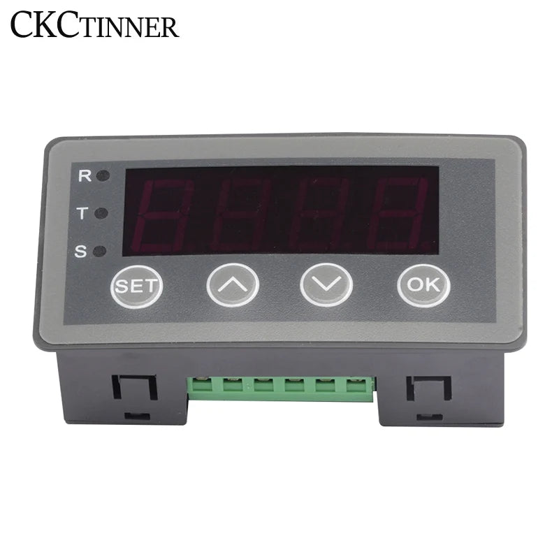 DC 0-10V 4-20mA Analog Input Digital Panel Meter | CKCTINNER Digital Panel Meter Axl