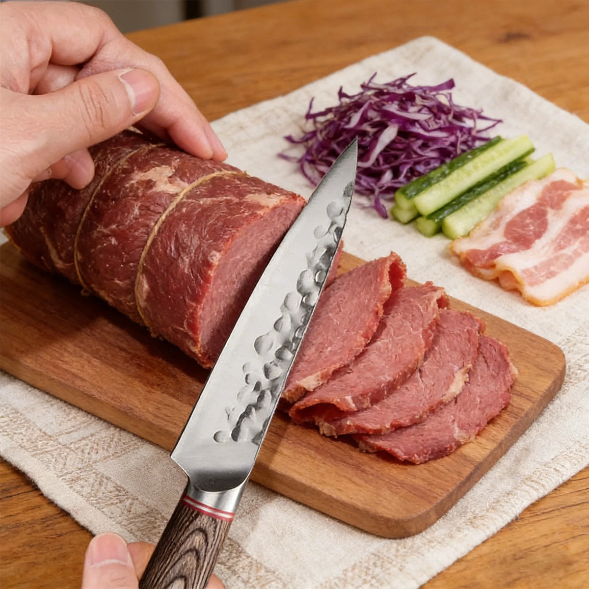 Forged Steel Kitchen Knife – Chef, Paring & Cleaver Knife Kitchen Knife Axl