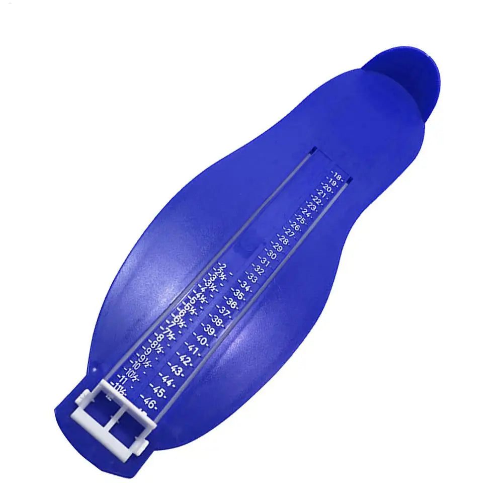 Foot Measuring Ruler – UK & EU Shoe Size Chart, Adults & Kids Foot Measuring Ruler Axl Blue