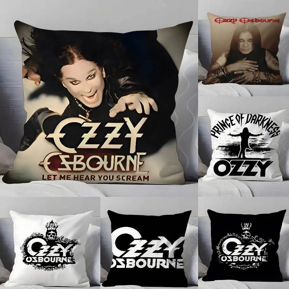 Ozzy Osbourne Pillowcase – Soft Polyester Hidden Zipper Cover Graphic Pillowcase Axl