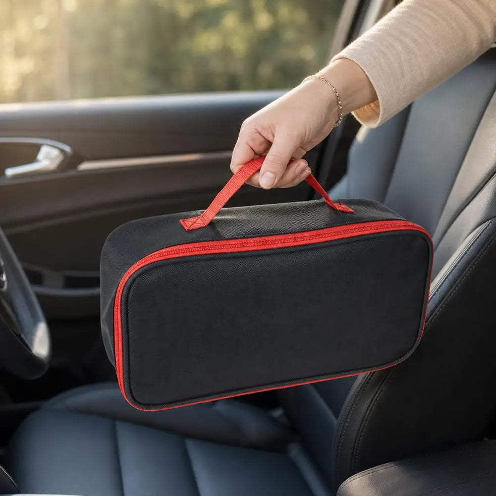Portable Tool Storage Bag – Wear-Resistant Polyester Car Pouch Tool Storage Bag Axl