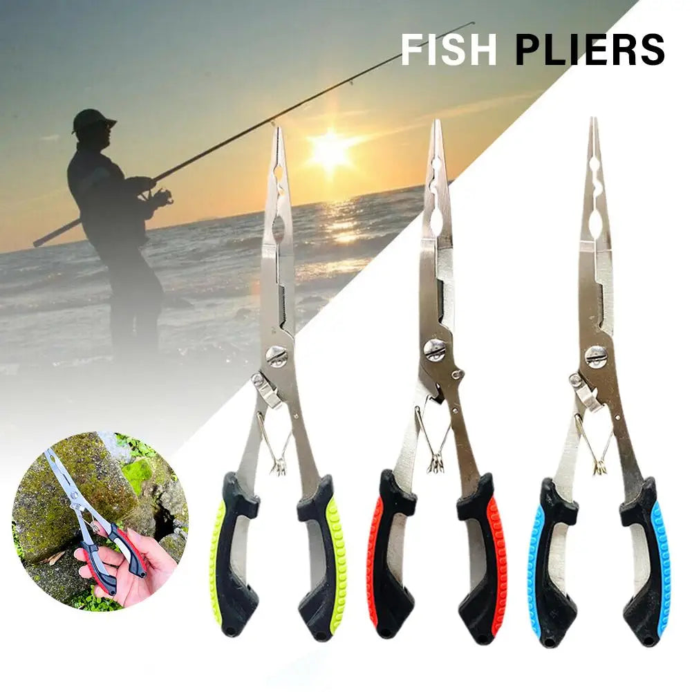 Multi-Function Fishing Pliers – Ergonomic Anti-Slip Steel Fishing Pliers Axl