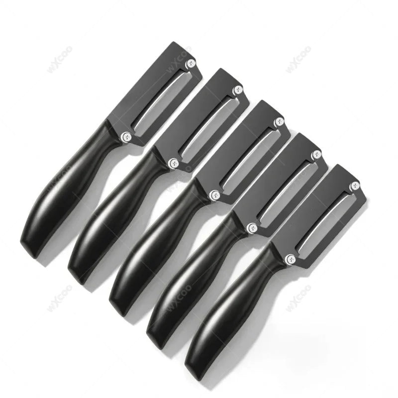 WXCOO All-Steel Fruit & Vegetable Peeler | Kitchen Peeling Tool Vegetable Peeler Axl 5PCS