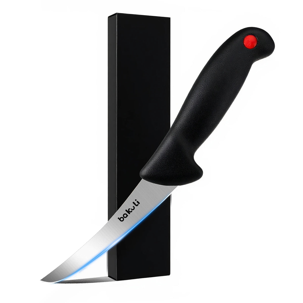PLYS Carbon Steel Chef Knife – Butcher, Boning & Kitchen Blade Kitchen Chef Knife Axl 1pc