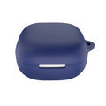 Silicone Case + Carabiner for Anker Soundcore R60i NC Earphone Case Cover Axl Dark Blue