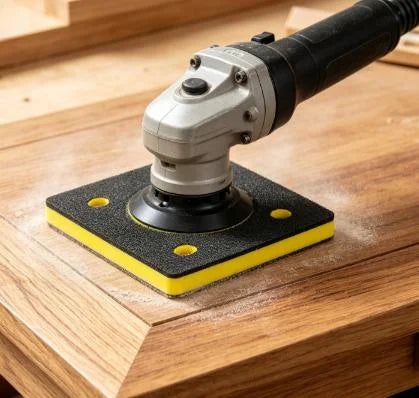 110x100mm Pneumatic Sanding Backing Pad – Rectangle Polisher Base Sanding Backing Pad Axl