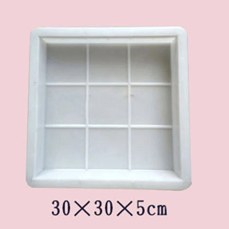 DIY Concrete Path Maker Mold – Garden Paving Slab Mould 25cm Garden Paving Mold Axl