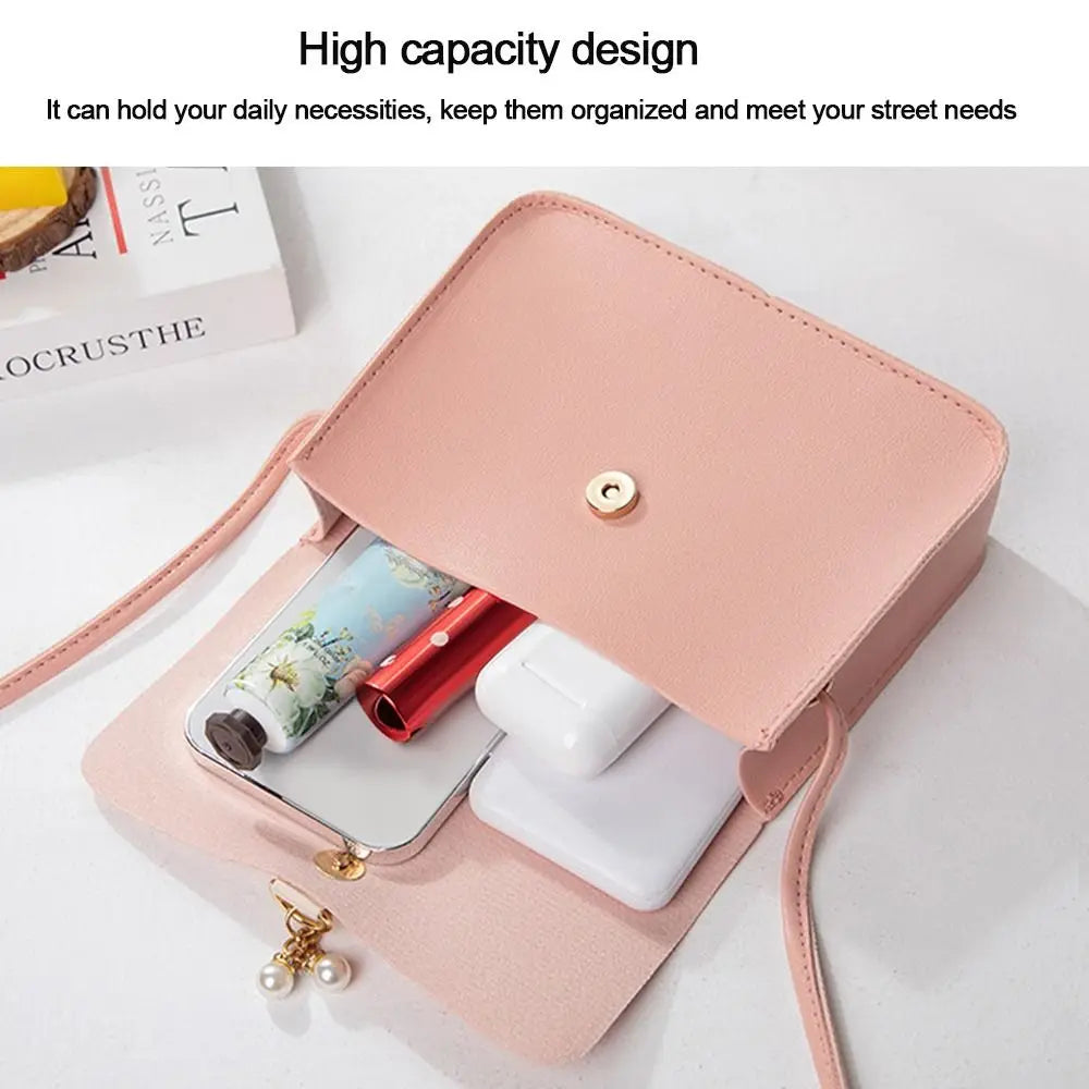 Women's Mini Square Crossbody Bag – Trendy Small Purse Crossbody Mini Bag Axl