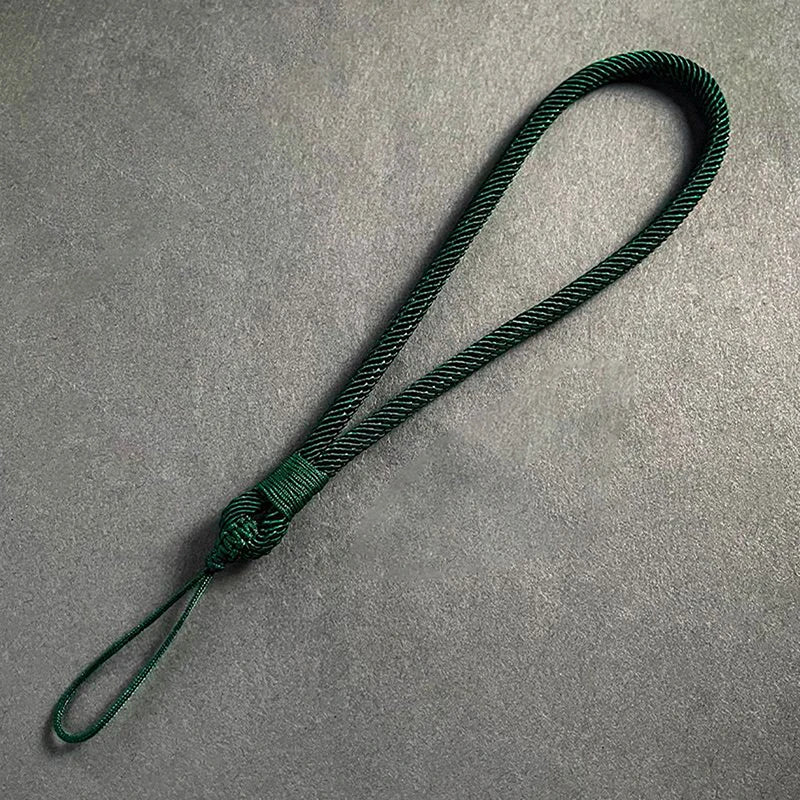 Hand-Woven Phone Wrist Lanyard – Anti-Loss Colorful Strap Phone Wrist Lanyard Axl Green