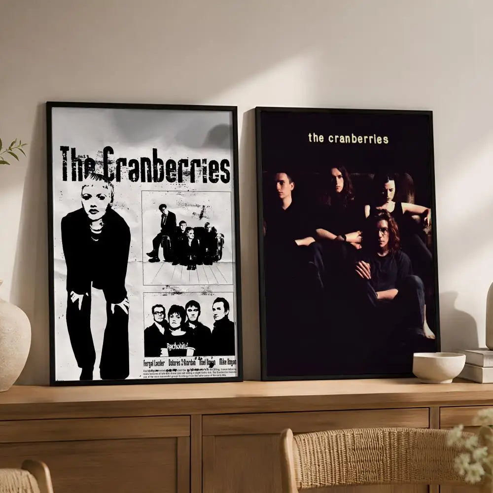The Cranberries Waterproof PVC Wall Poster – Peel & Stick HD Art Music Wall Poster Axl