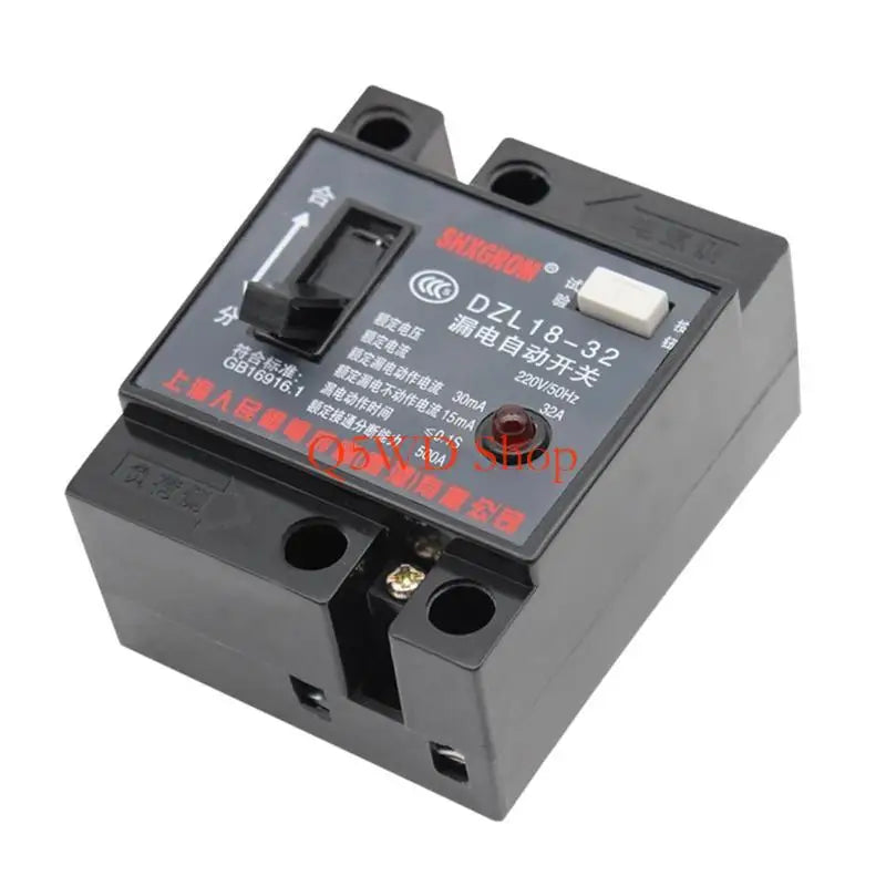 32A AC 220V Mini RCBO Leakage Protector – Overload & Short Circuit Circuit Breaker Switch Axl