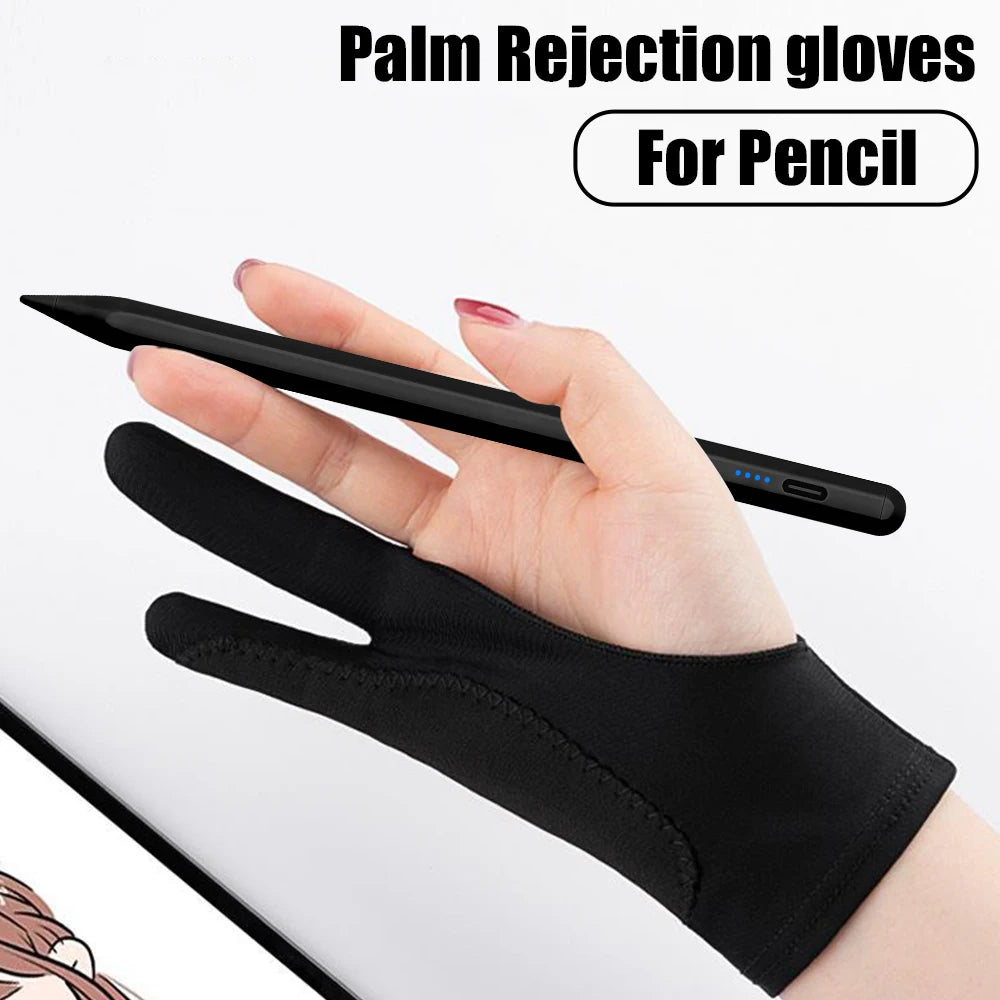 Two-Finger Drawing Glove – Palm Rejection for Tablets & iPad Artist Drawing Glove Axl
