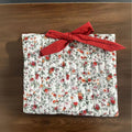 Women's Floral Quilted Tote – Large Book & Cosmetic Organizer Bag Quilted Tote Bag Axl Red 1pc
