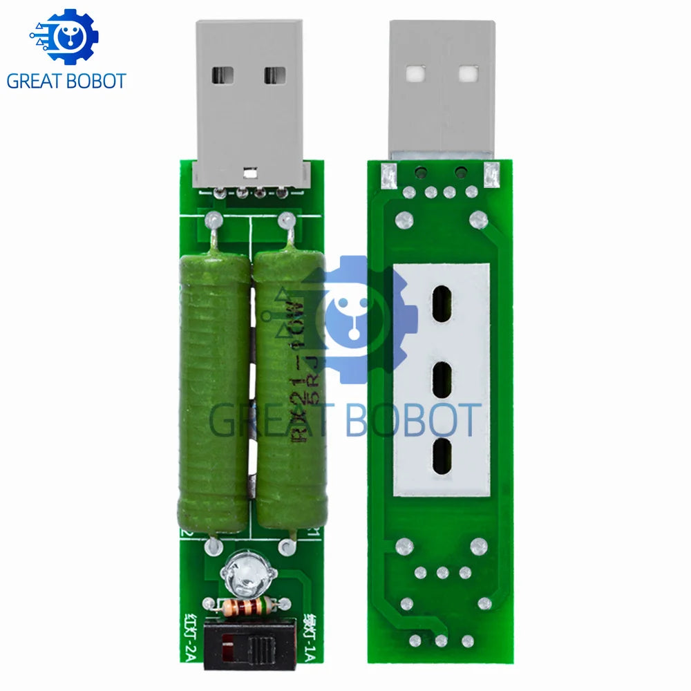 USB Mini Discharge Load Resistor & Digital Voltage Current Tester USB Voltage Tester Axl