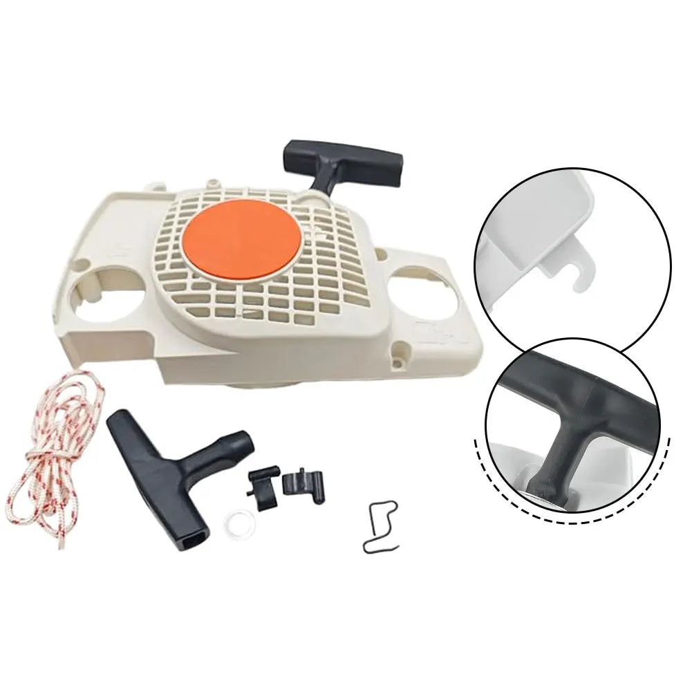 Recoil Pull Starter Kit for MS170 MS180 017 018 Chainsaw Chainsaw Starter Kit Axl