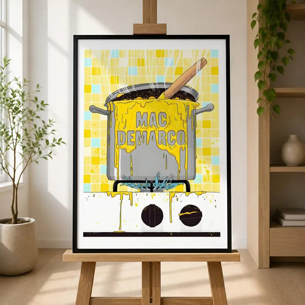 Mac DeMarco Waterproof PVC Wall Poster – Peel & Stick HD Art Wall Art Poster Axl
