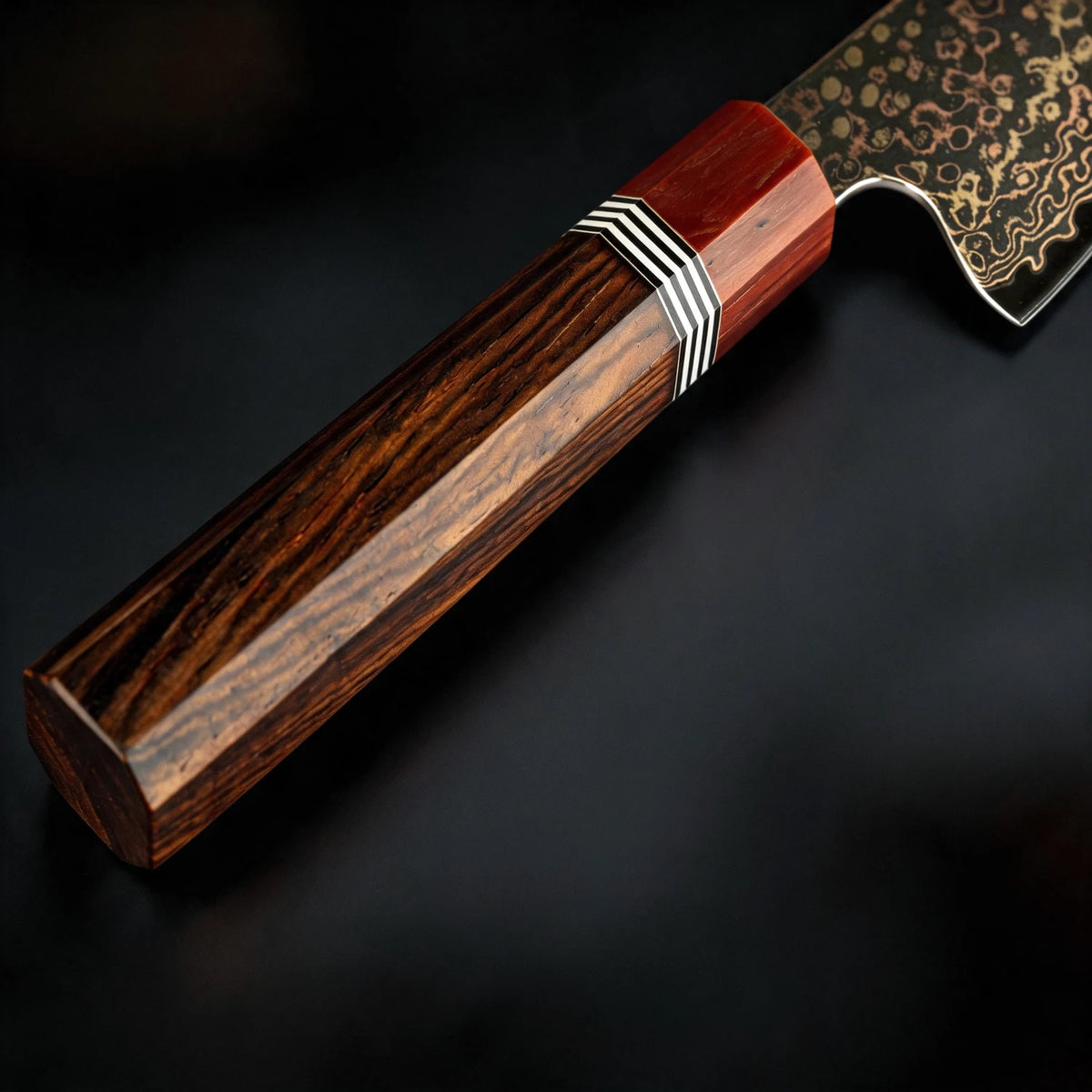 XITUO Damascus Kitchen Knife Set | Rosewood Handle 1–3 PCS Damascus Knife Set Axl