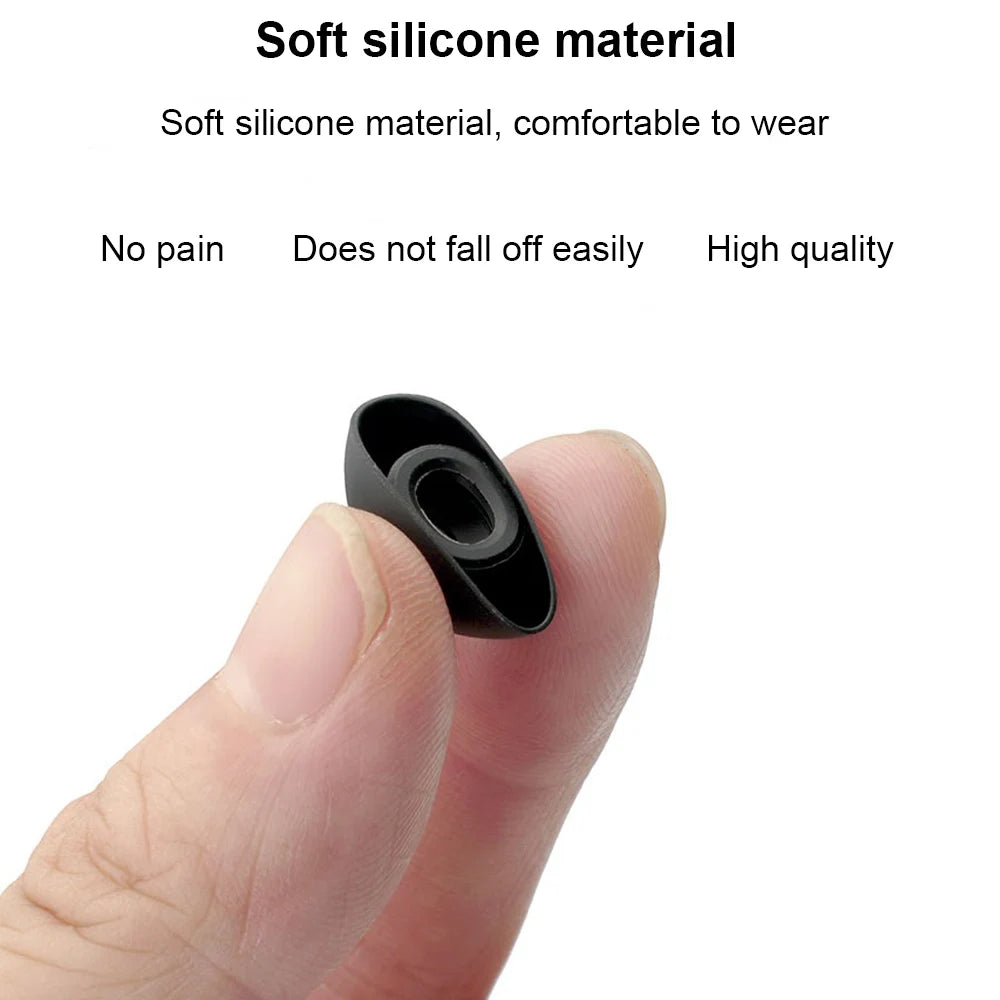 Silicone Ear Tips for Redmi Buds 6Pro & 5Pro – 6pcs S/M/L Earbud Ear Tips Axl