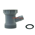 Kitchen Sink Y Drain Adapter – Strainer & Dishwasher Inlet Sink Drain Adapter Axl 58mm China Mainland