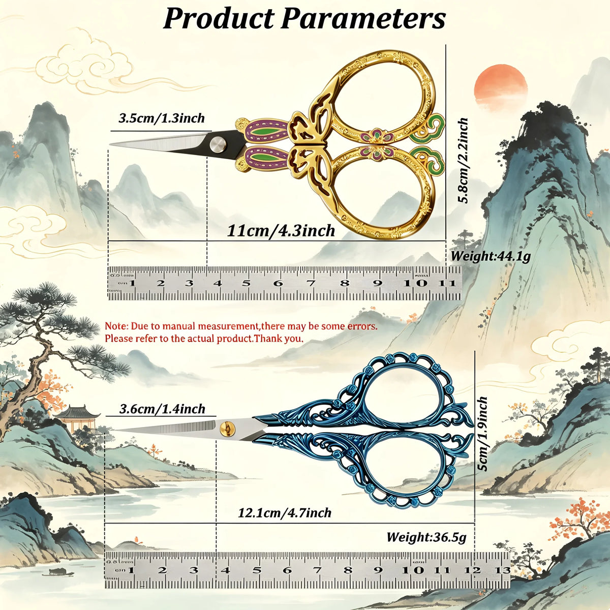 Embroidery Scissors – Stainless Steel Tailor & Sewing Scissors Embroidery Scissors Axl
