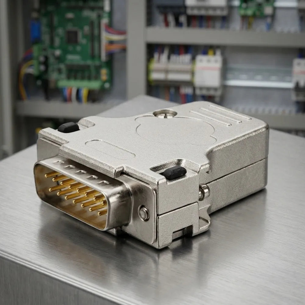 DB25 Top Exit Zinc Alloy Metal Housing & Solder Connector D-Sub Connector Housing Axl China Mainland