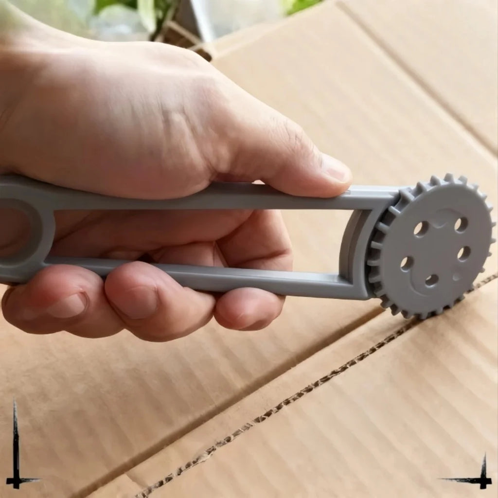 Cardboard Box Punch Tool – Handheld Box Resizer & Hole Punch Cardboard Punch Tool Axl