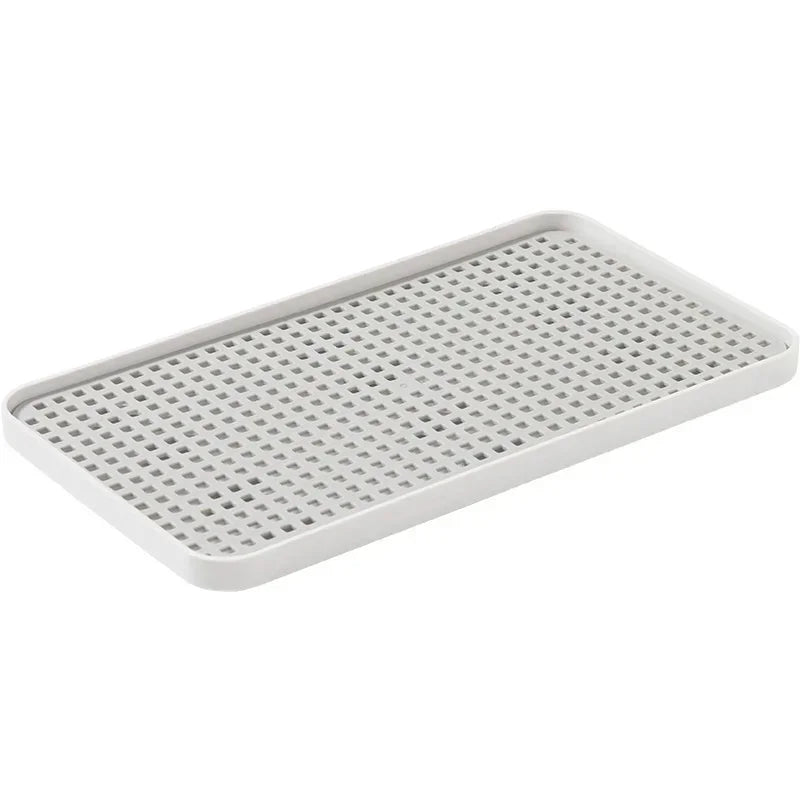 Double Layer Dish Drying Rack & Drain Tray – Kitchen Organizer Dish Drying Rack Axl A