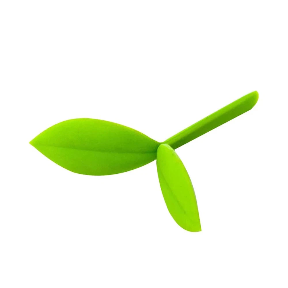 Silicone Grass Bud Bookmark – Cute Green Sprout Page Marker Silicone Bookmark Axl Green