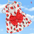 Floral Pet Princess Dress – Soft Breathable Dog & Cat Skirt Pet Costume Dress Axl RDL