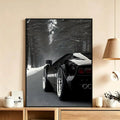 German Sports Car HD Poster – Waterproof Sticky Wall Art Wall Art Poster Axl White10 21X30cmNoframe