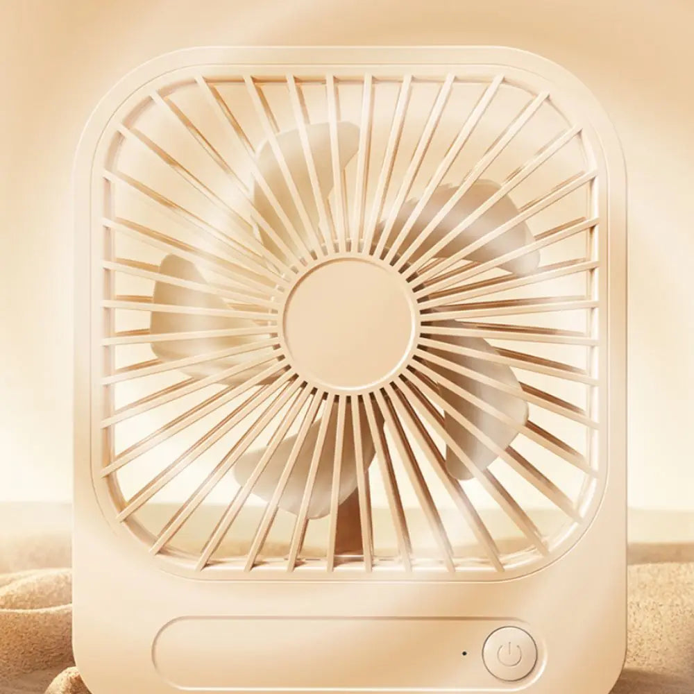 Compact Rechargeable Magnetic Fan – 4-Speed Quiet Portable Fan Portable Mini Fan Axl