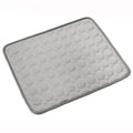 Pet Cooling Mat – Ice Silk Summer Pad for Cats & Dogs Pet Cooling Mat Axl Grey 50x40cm