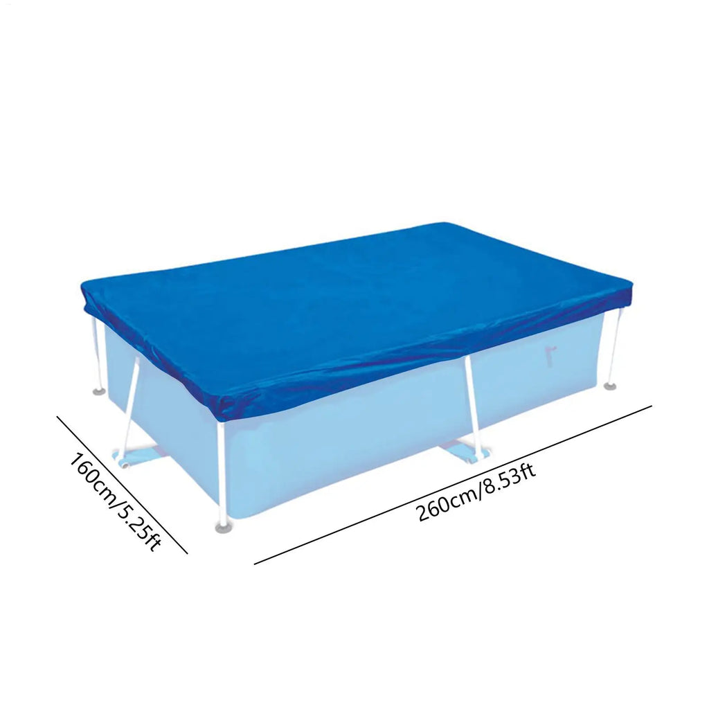 Waterproof Rectangular Pool Cover – Dustproof Winter Blanket Pool Cover Axl