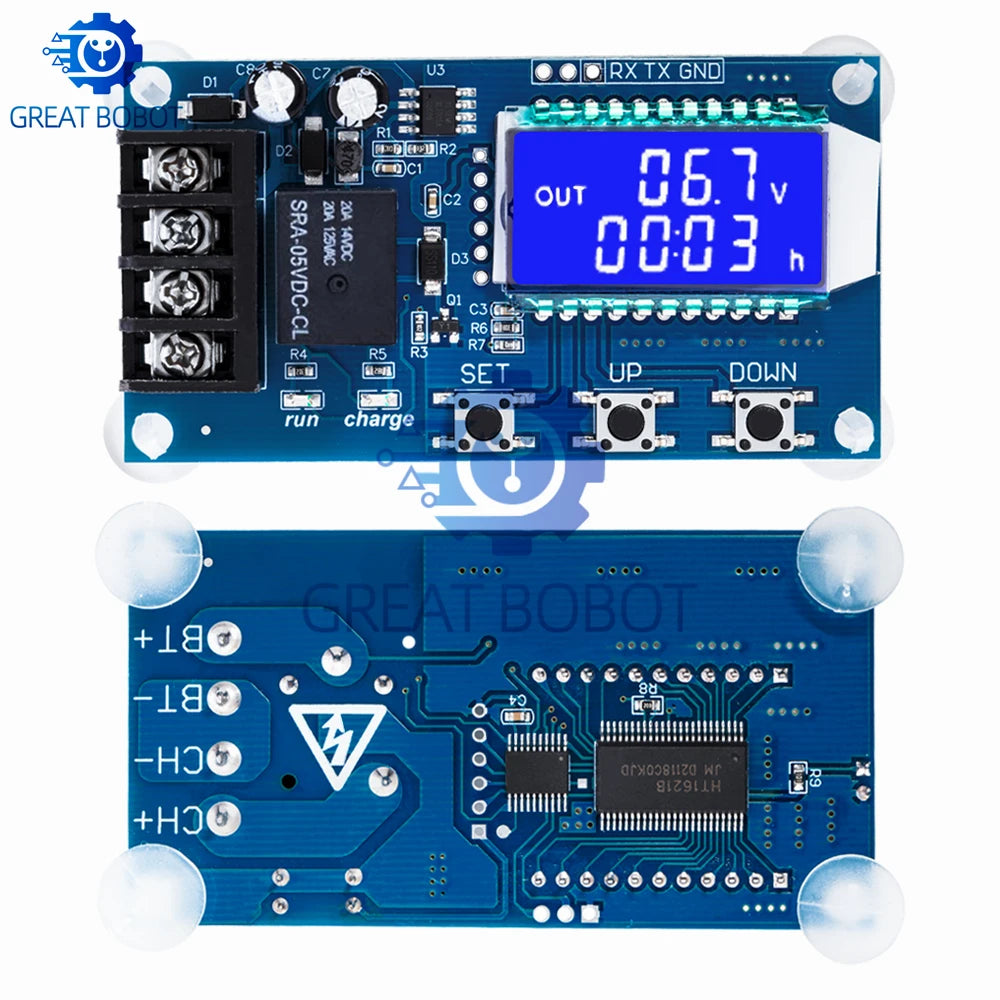 Solar Battery Charge Controller 6-60V 10A with Time Switch Solar Charge Controller Axl
