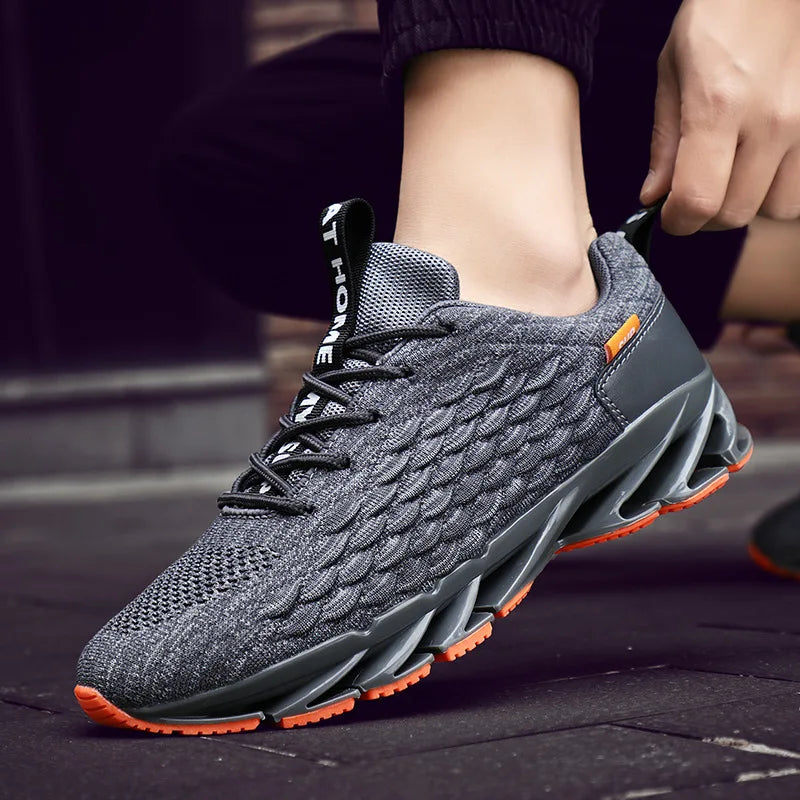 Men's Breathable Mesh Sneakers – Lightweight Non-Slip Walking Shoes Men's Casual Sneakers Axl