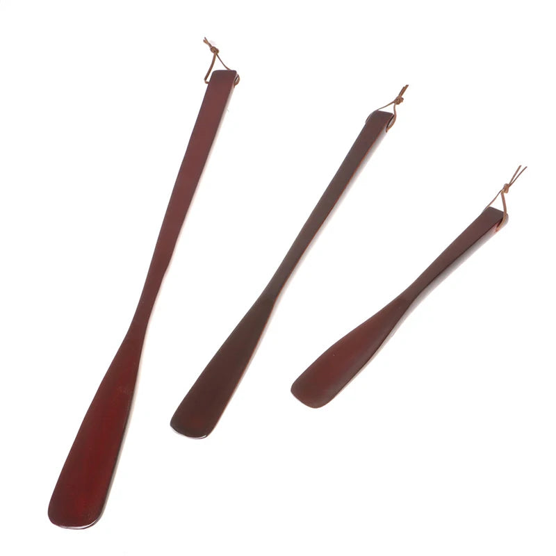 Professional Wooden Shoe Horn – Long Handle Shoe Lifter Wooden Shoe Horn Axl