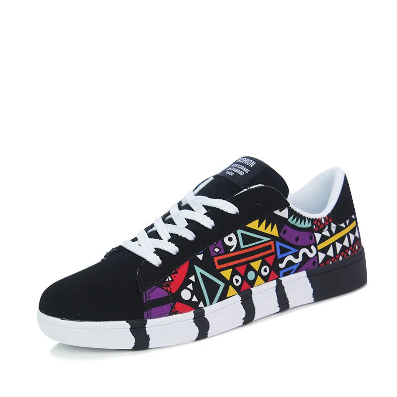 Men's Casual Sneakers – Non-Slip Breathable Lace-Up Canvas Shoes Casual Sneakers Axl